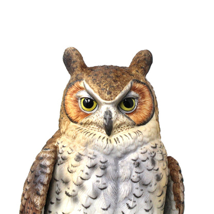 Figurine, Lenox Great Horned Owl, 1991 Porcelain, Vintage, SOLD