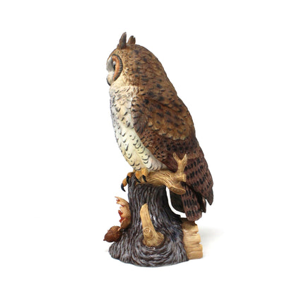 Figurine, Lenox Great Horned Owl, 1991 Porcelain, Vintage, SOLD