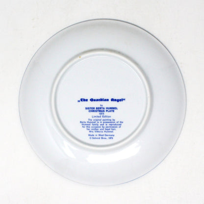 Decorative Plate, Schmid Brothers, Christmas Plate Hummel 1974, Collector Series, in Box, Vintage