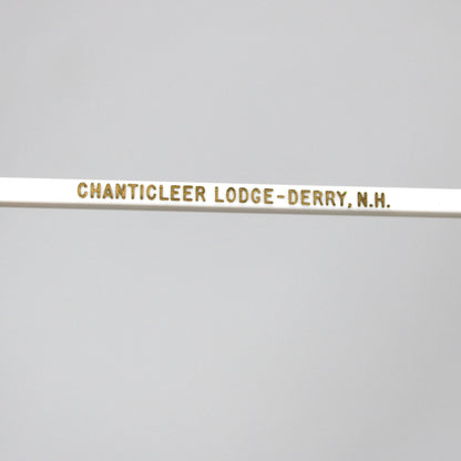 Swizzle Stick Drink Stirrer, Chanticleer Lodge Derry NH, Realistic Rooster, Vintage 1950s
