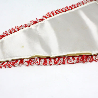 Pennant, England, Flag and Royal Arms Shield Silk Pennant with Fringe, Margi-Madrid Spain Collectible, Vintage 14", SOLD
