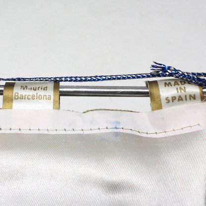 Pennant, London England Souvenir Silk Pennant with Fringe, Margi-Madrid Spain Collectible, Vintage 14", SOLD