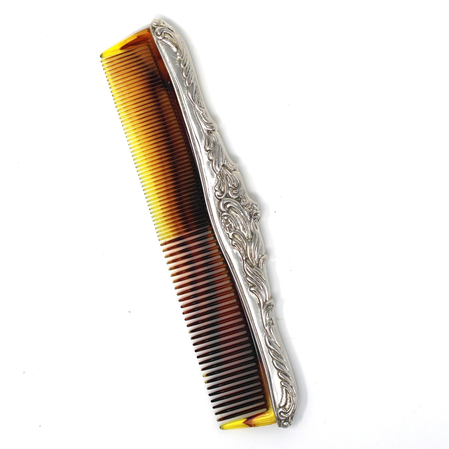 Dresser Vanity Set, Silverplate Mirror, Brush and Comb, ISC, Vintage 1988