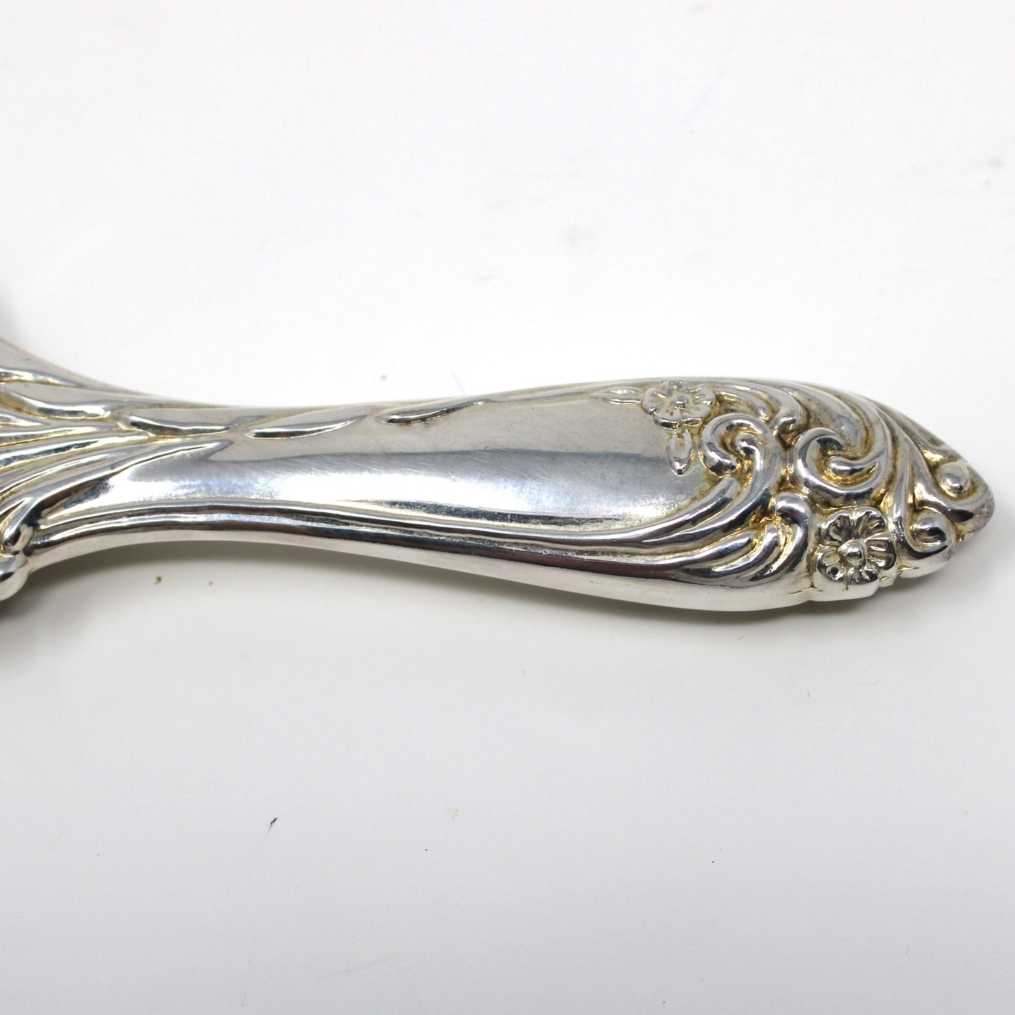 Dresser Vanity Set, Silverplate Mirror, Brush and Comb, ISC, Vintage 1988