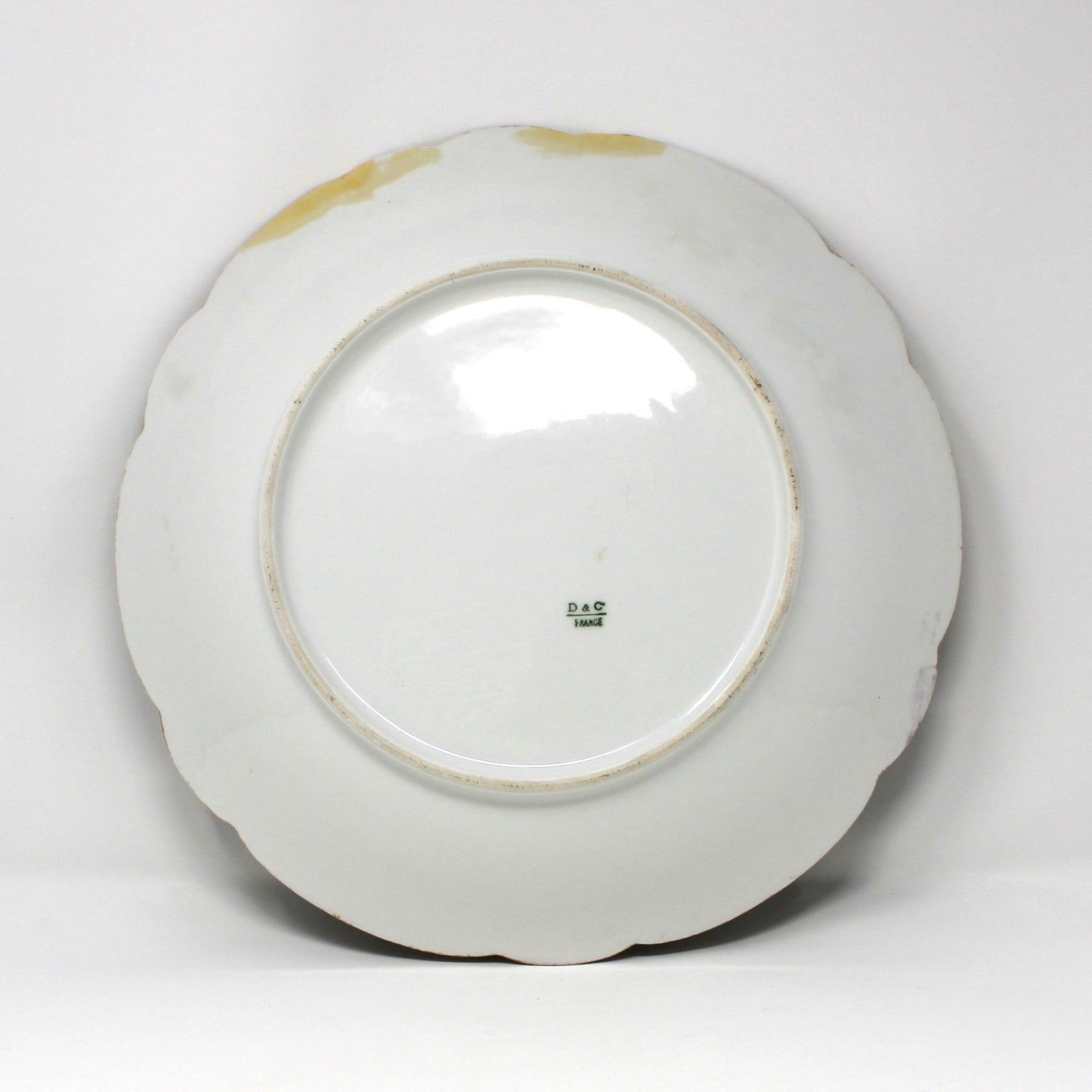Decorative Plate: D&C Delinieres & Co, Hand Painted Limoges France Porcelain, Antique 1894