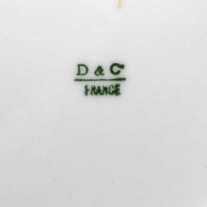 Decorative Plate: D&C Delinieres & Co, Hand Painted Limoges France Porcelain, Antique 1894