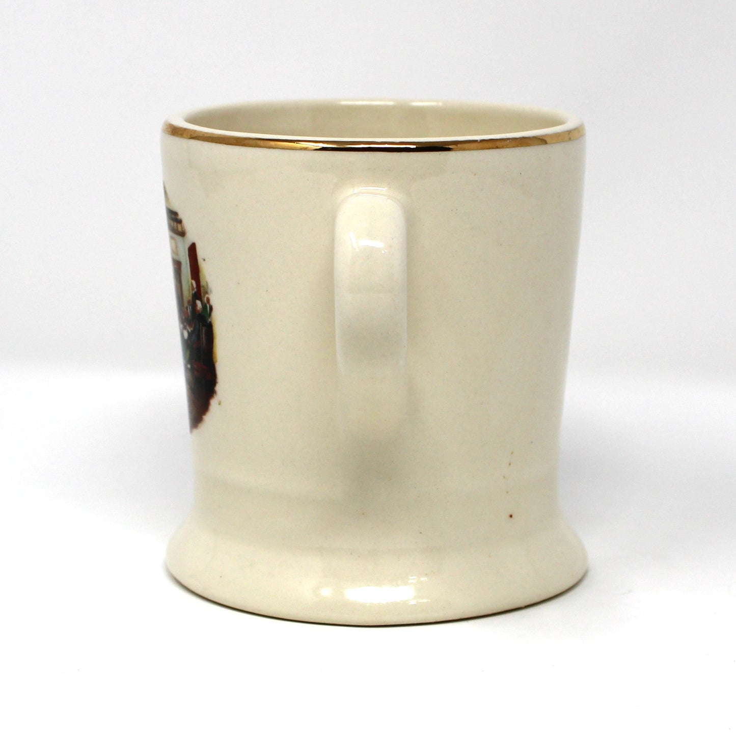 Shaving Mug, Declaration of Independence Signing, Porcelain, Vintage 1970s