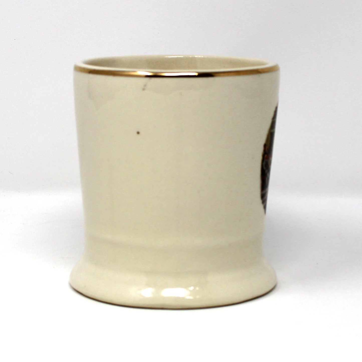 Shaving Mug, Declaration of Independence Signing, Porcelain, Vintage 1970s