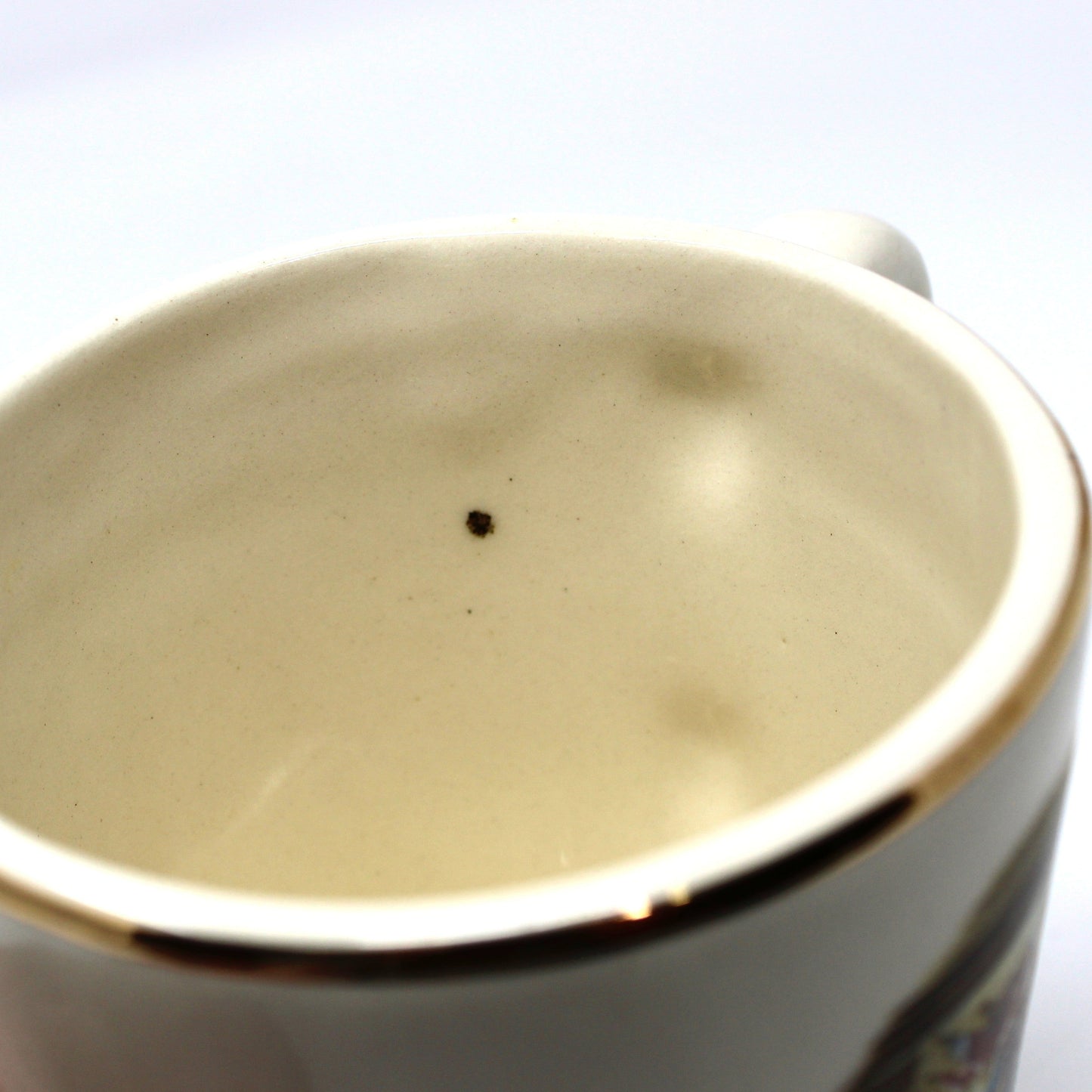 Shaving Mug, Declaration of Independence Signing, Porcelain, Vintage 1970s