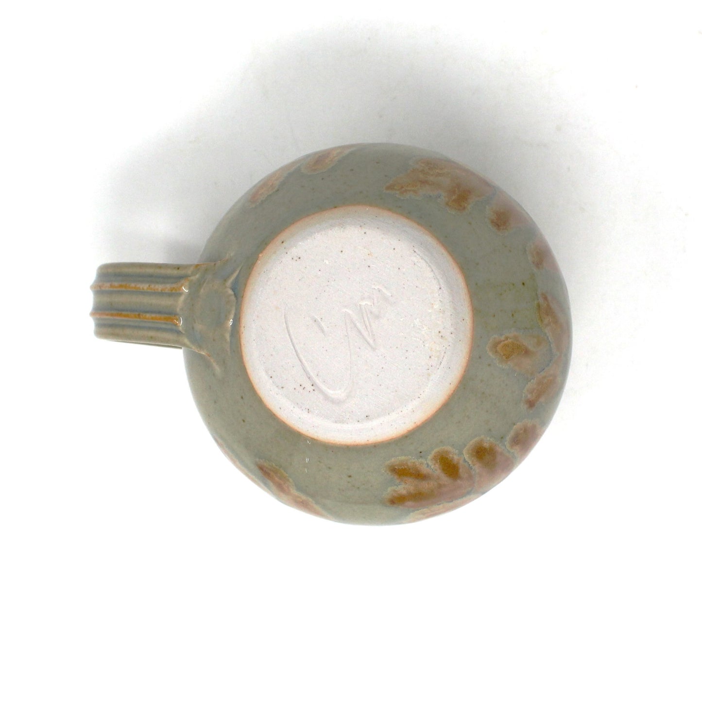 Pitcher, Carol McFarlan Studio Ceramic Pottery Pitcher, Thrown Glazed Stoneware, Vintage