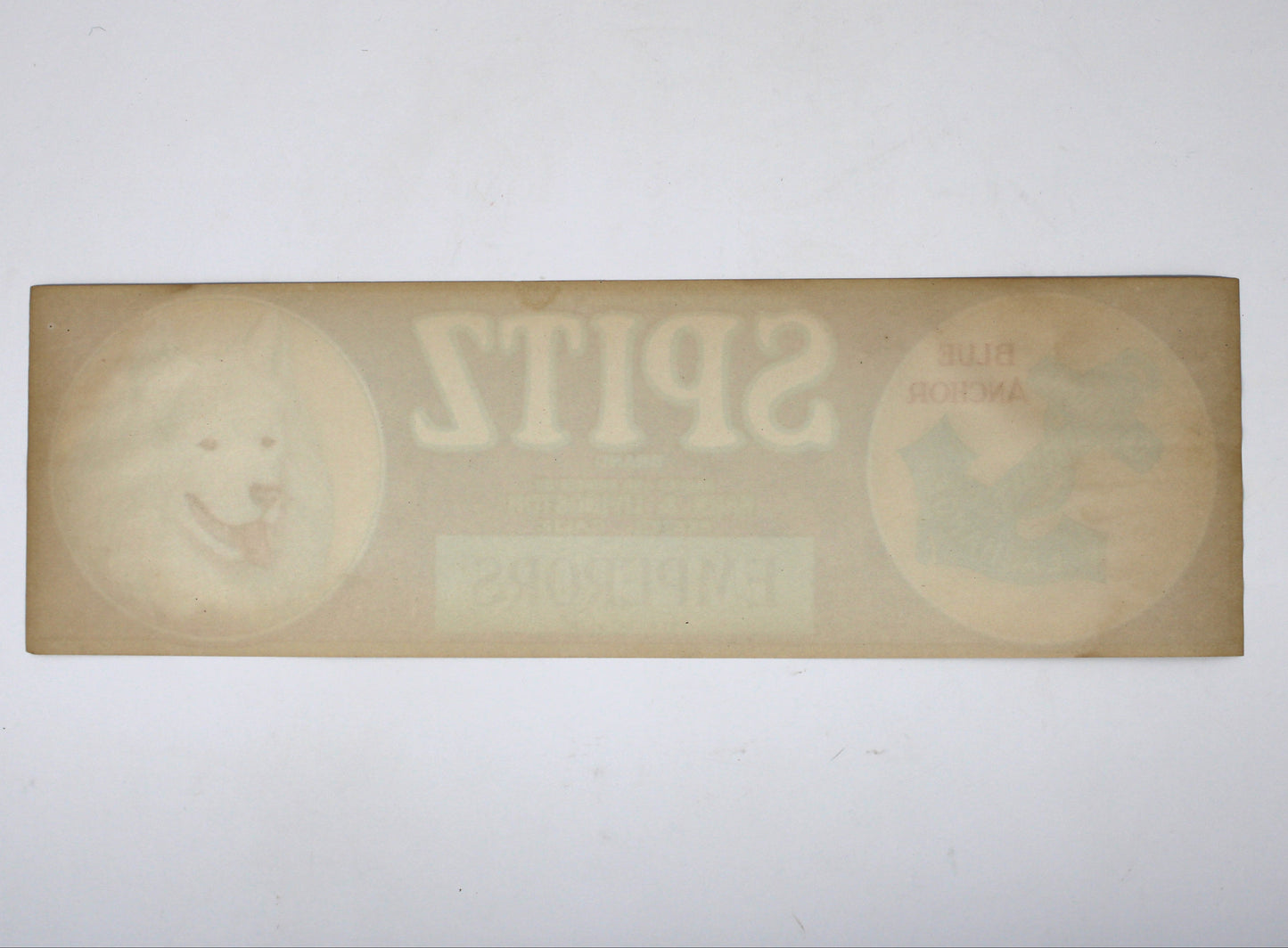 Crate Label: Spitz Brand Emperor Grapes, Pre-1936 Traung Label & Litho, Hahn & Livingston, CA