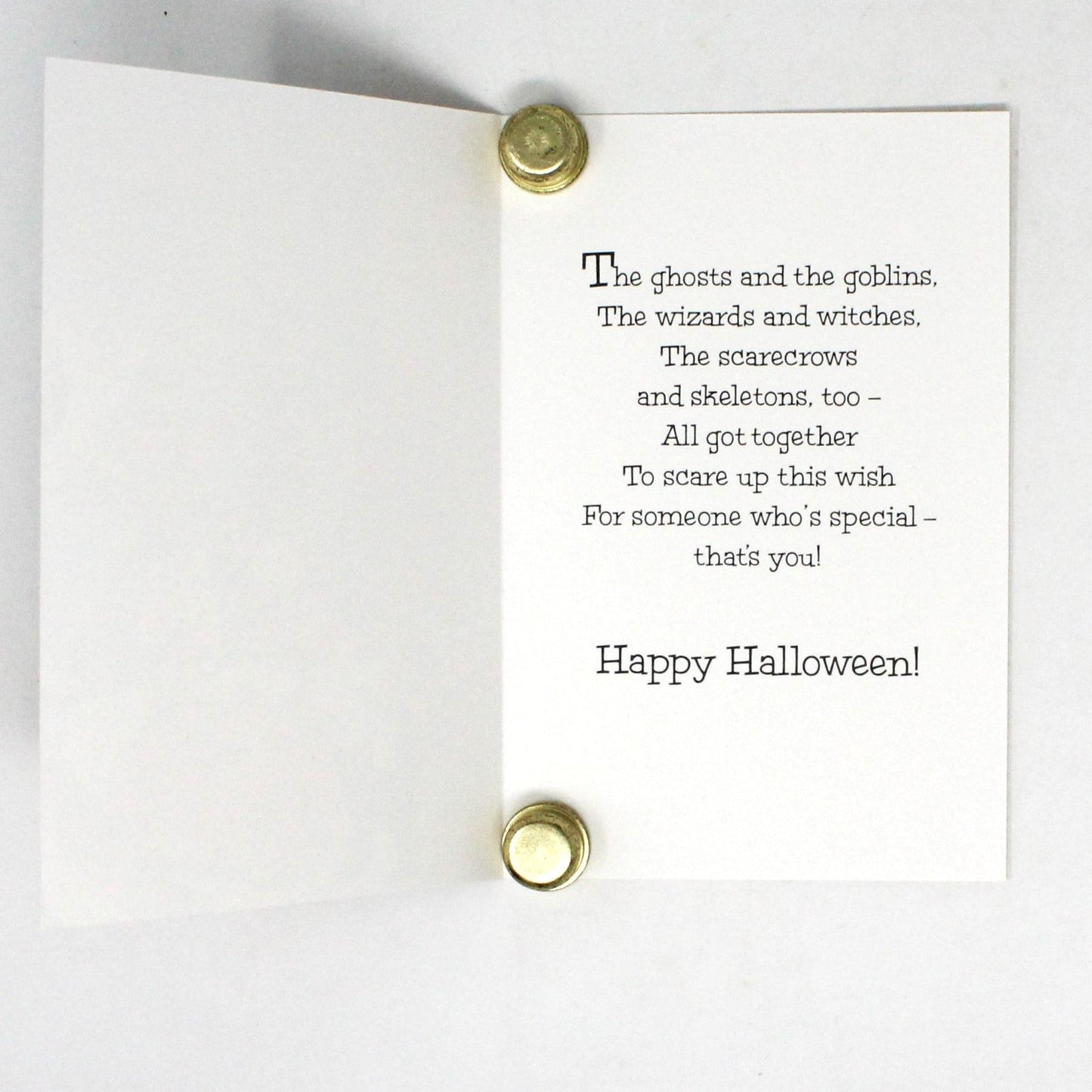 Greeting Card / Halloween Card, Bears in Costume Trick or Treating, Hi, It's Halloween!, Carlton Cards