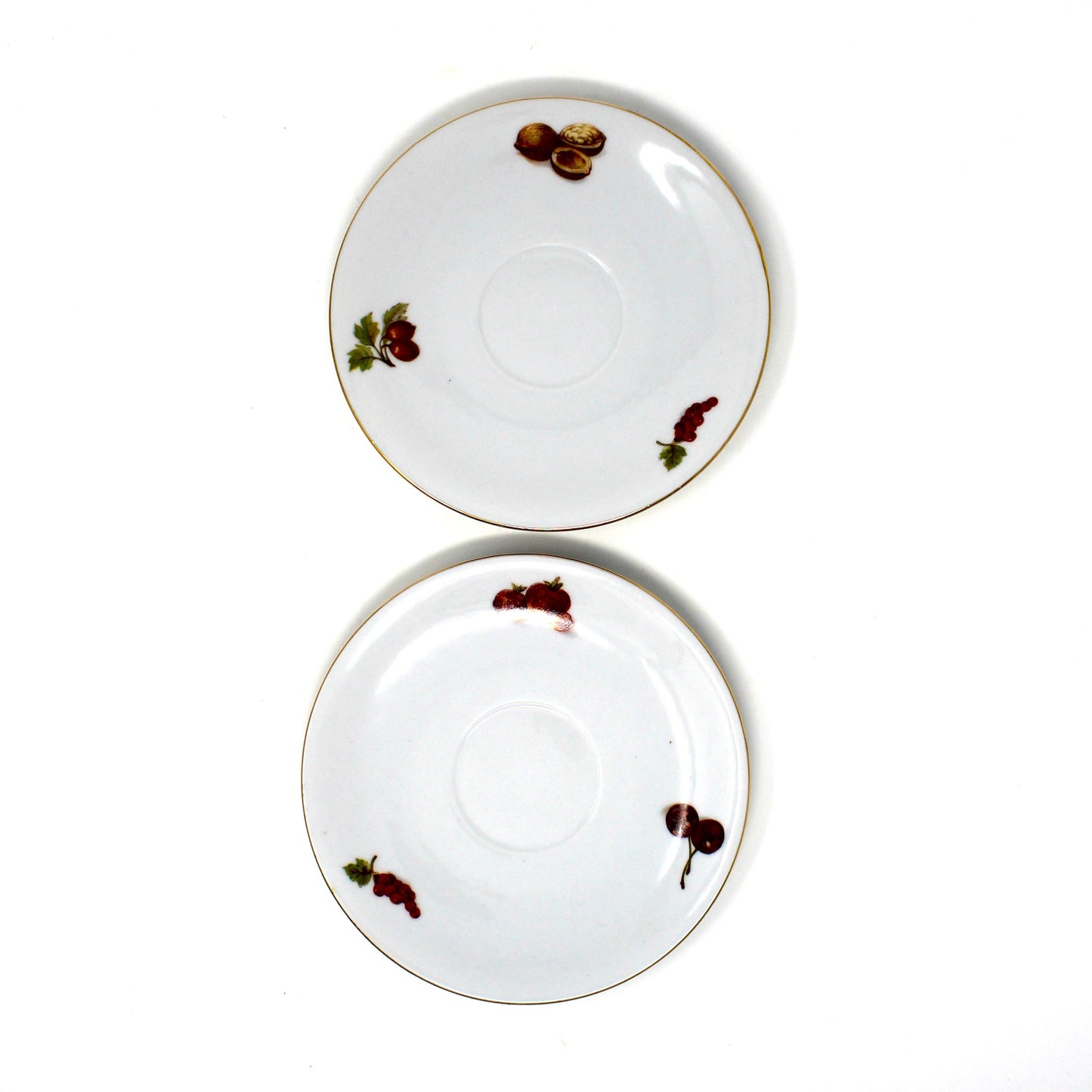 Coffee Service: Seltmann Weiden, Fruit and Nut Pattern (SLT83), Porcelain, Bavaria W. Germany, Vintage