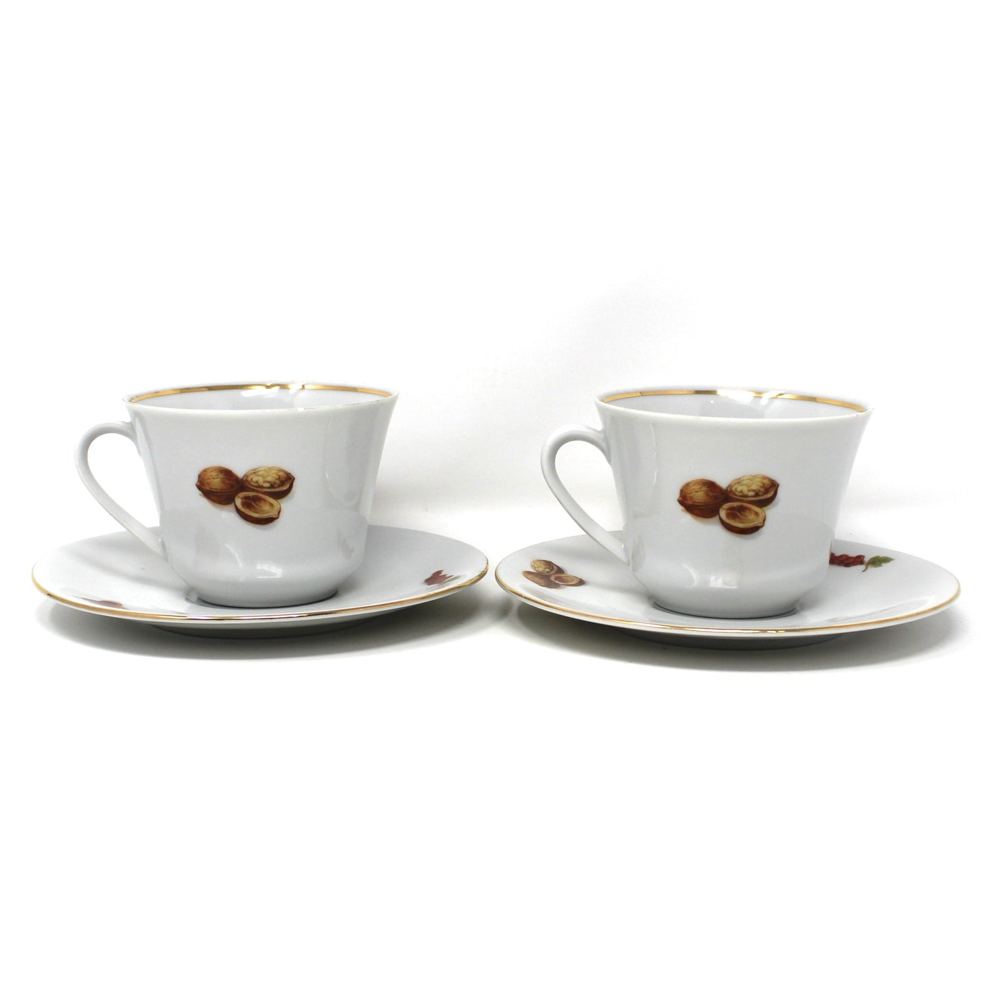 Coffee Service: Seltmann Weiden, Fruit and Nut Pattern (SLT83), Porcelain, Bavaria W. Germany, Vintage