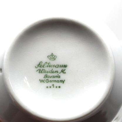 Coffee Service: Seltmann Weiden, Fruit and Nut Pattern (SLT83), Porcelain, Bavaria W. Germany, Vintage