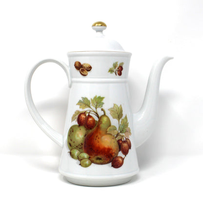 Coffee Service: Seltmann Weiden, Fruit and Nut Pattern (SLT83), Porcelain, Bavaria W. Germany, Vintage