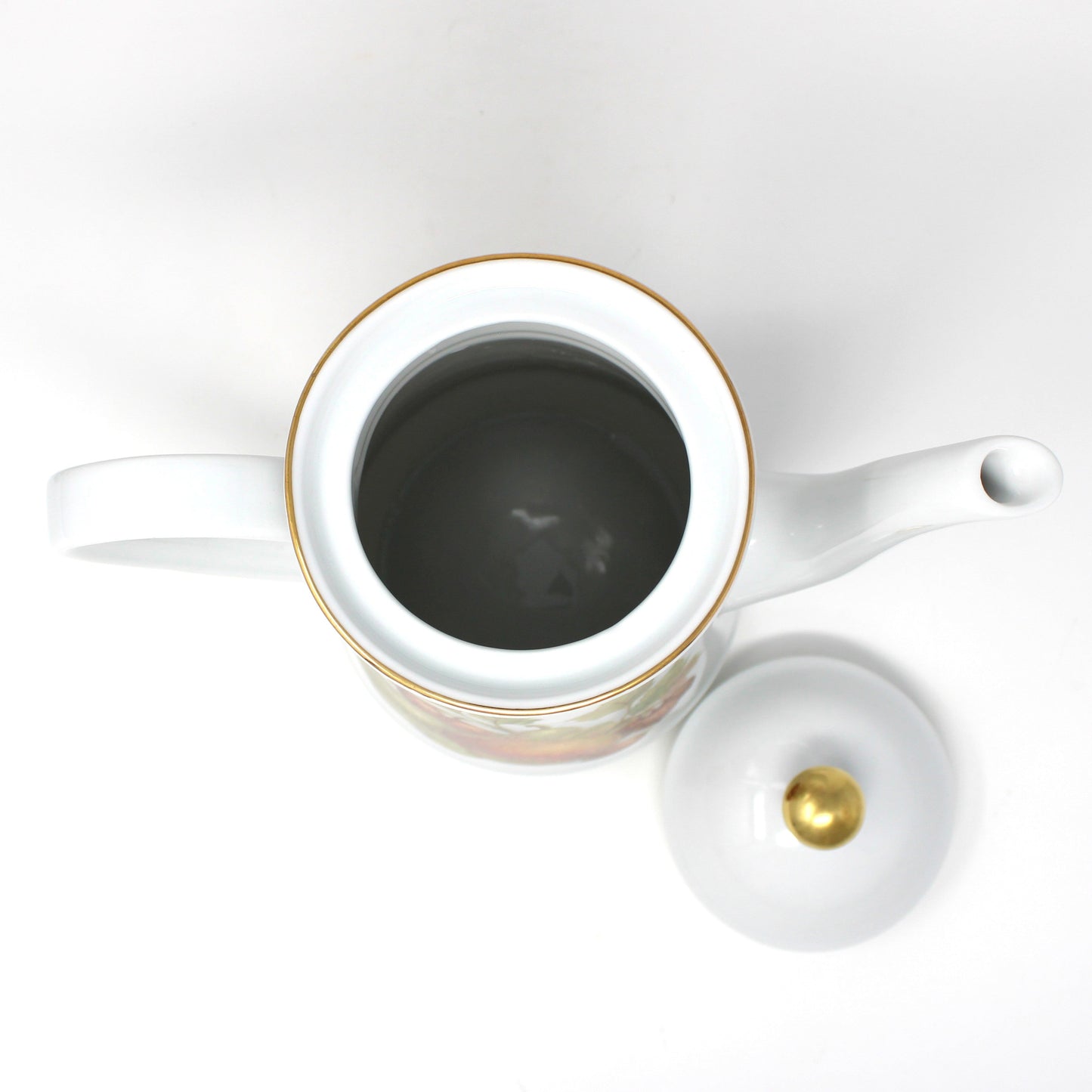 Coffee Service: Seltmann Weiden, Fruit and Nut Pattern (SLT83), Porcelain, Bavaria W. Germany, Vintage