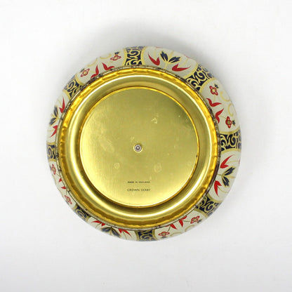 Gift Tin / Cookie Tin, Crown Derby, Imari Style Design, Chinoiserie Vintage, England