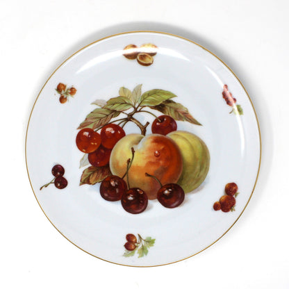 Vintage Seltmann Weiden salad plate,
Pattern: Fruit and Nut (SLT83). This plate has apples and cherries