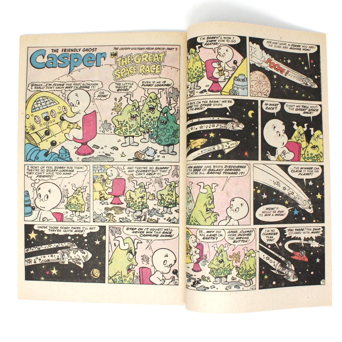 Comic Book, Harvey World, Casper the Friendly Ghost, #200 Special Edition, Vintage 1978