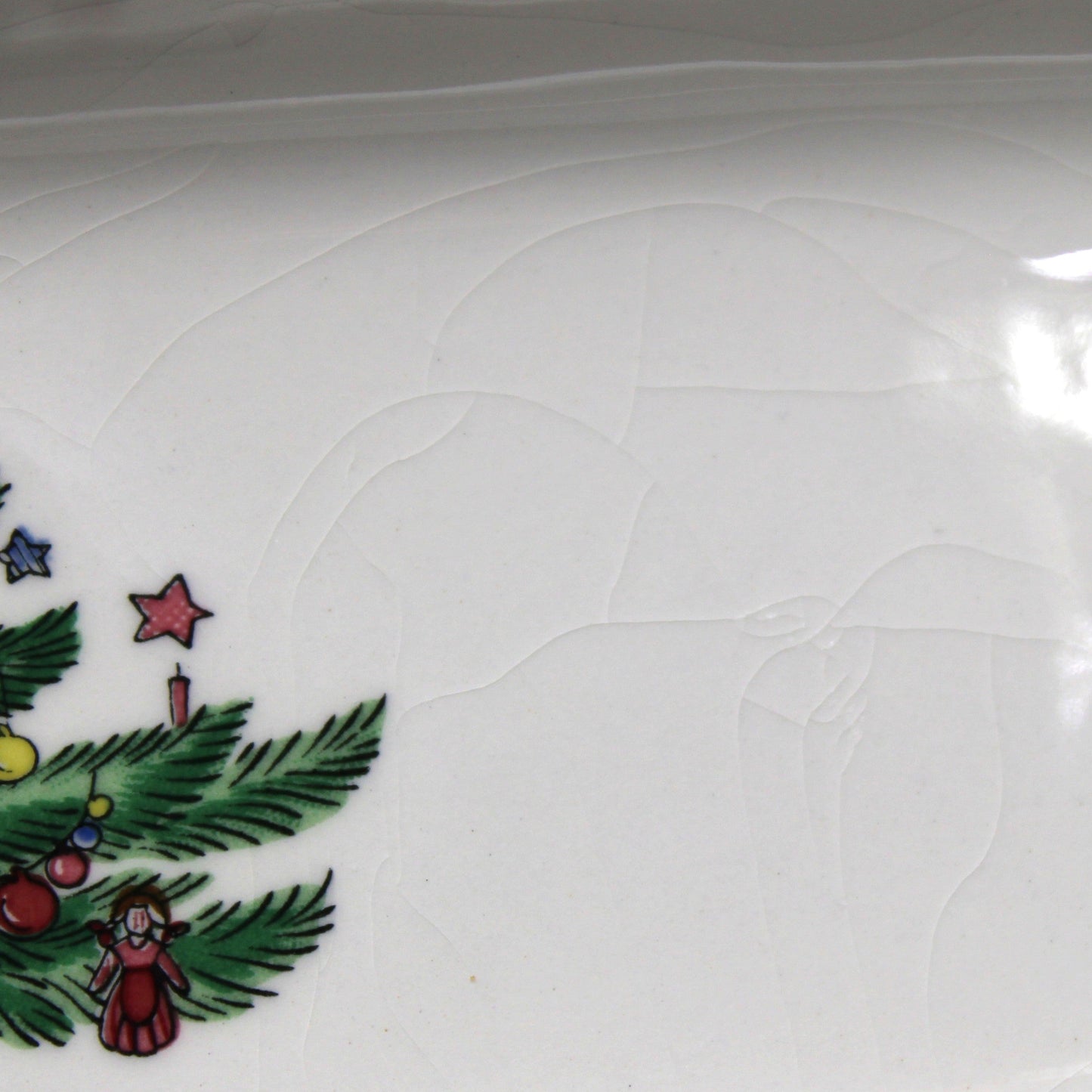 Mint Tray: NIKKO Happy Holidays, Ironstone, In Original Box, Vintage Japan 1980s