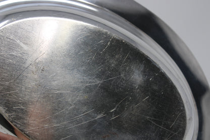 Serving Dish: FB Rogers, Oval, Silverplate #1505, Floral Gadroon Edge, Vintage 1970s