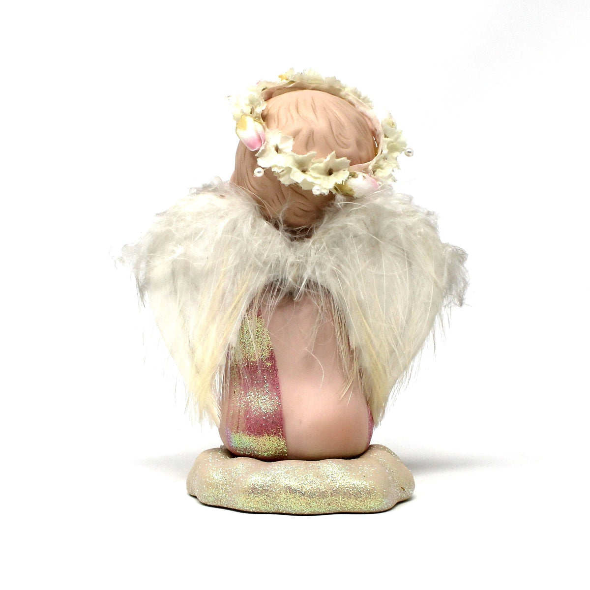 Figurine: Cherub Angels by Phyllis Parkins, Hamilton Collection, Bisque Porcelain, Vintage 1995