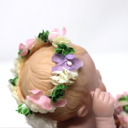 Figurine: Cherub Angels by Phyllis Parkins, Hamilton Collection, Bisque Porcelain, Vintage 1995