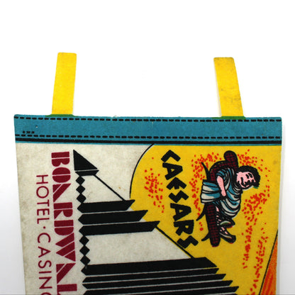 Pennant: Boardwalk Regency Hotel Casino, Atlantic City, NJ Souvenir, 25", Vintage 1979