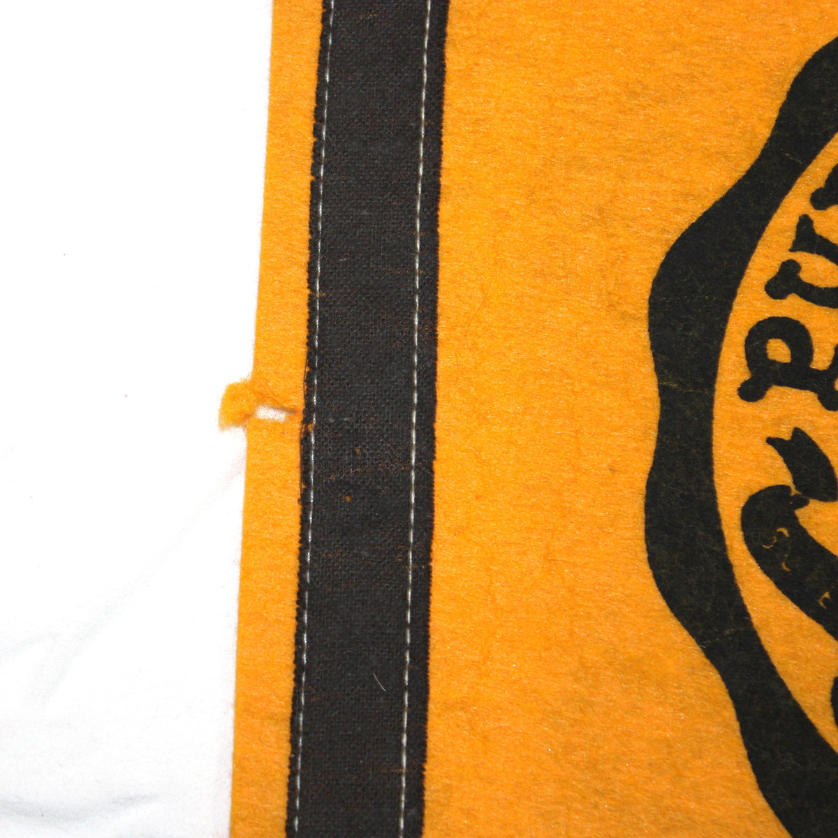 Pennant: Purdue University School, College Football Hall of Fame Souvenir, 29", USA, Vintage 1978