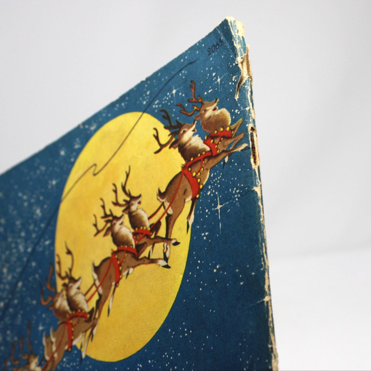 Children's Book: Santa Claus A Fuzzy Wuzzy Picture Story Book, Whitman Publishing, Vintage 1947