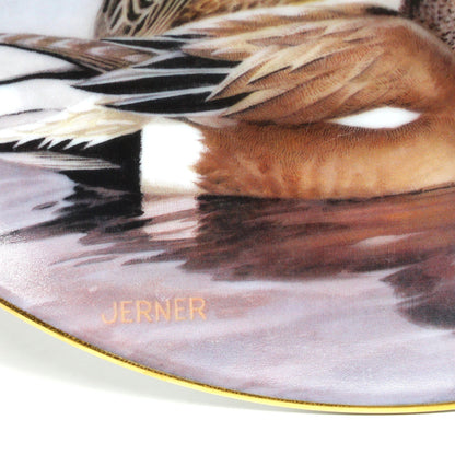 Decorative Plate, Knowles, The American Wigeon Duck, Jerner's Ducks, Vintage, 1988