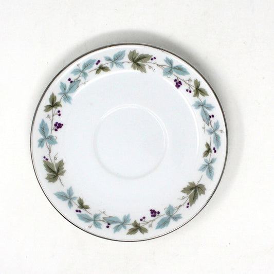 Saucers, Fine China of Japan, Vintage 6701, Grapevine, Vintage