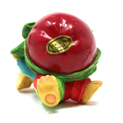 Ornament: Carlton Cards Heirloom for Teacher, Mouse with Apple, In Box, 1997