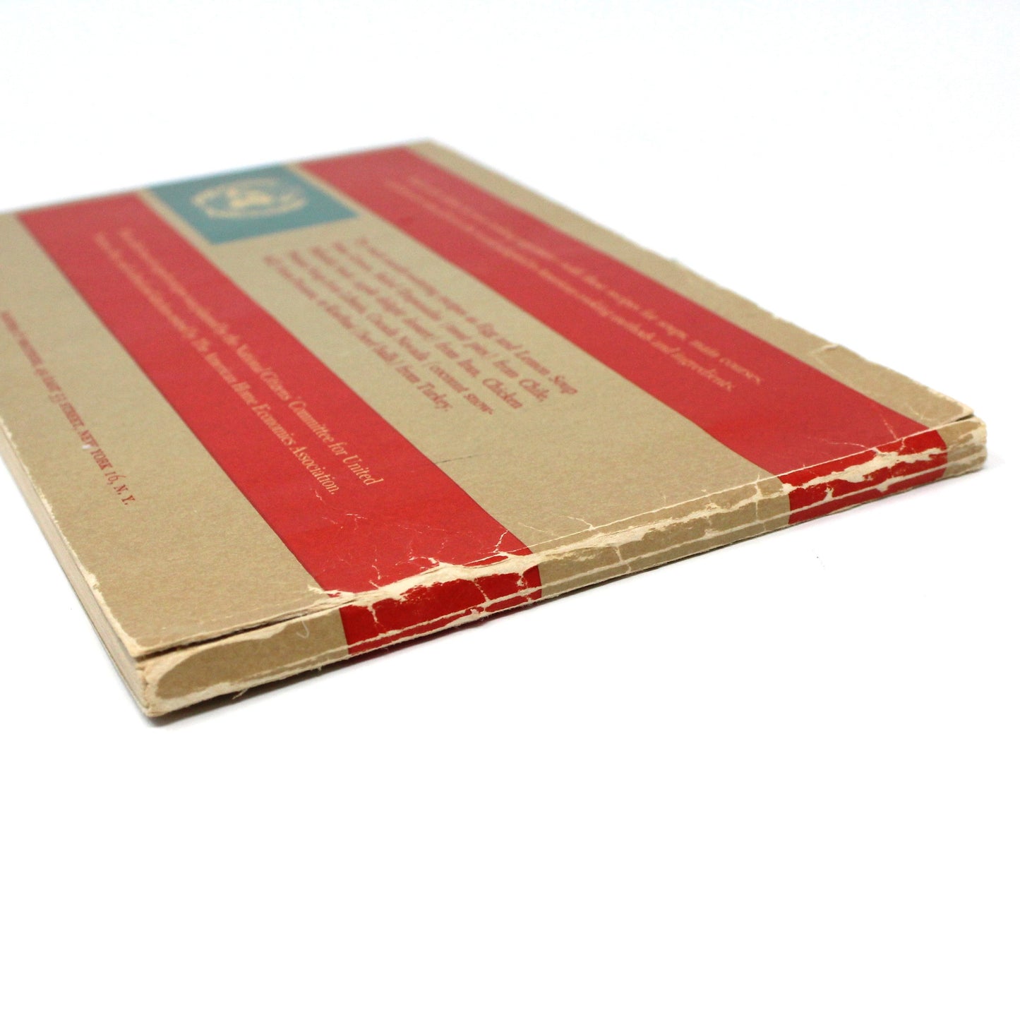 Book, The World's Favorite Recipes From The United Nations, First Edition, 1951 Paperback, Vintage