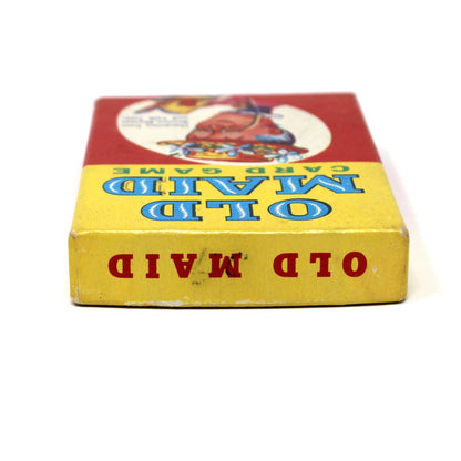 Playing Cards: Old Maid, Complete 40 Cards, Nursery Rhyme Characters, Original Box, Fairchild, Vintage 1940s