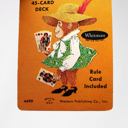 Playing Cards: Whitman Slap Jack Card Game, Complete with Original Case, Vintage, 1965