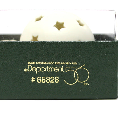 Ornament: Snowbabies, Christmas Baby's First Rattle, Original Box, Department 56, Vintage 1996