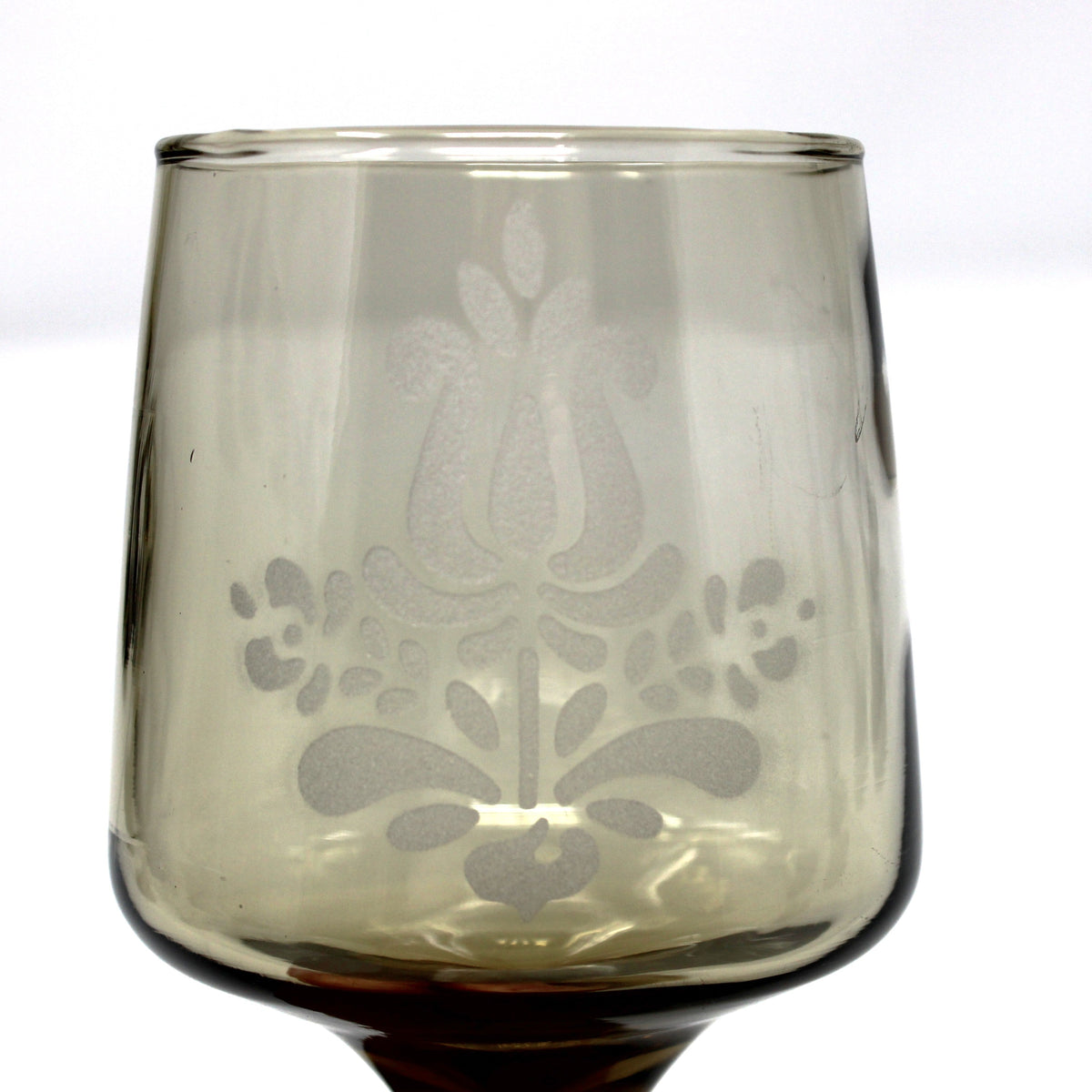 Water Goblets: Pfaltzgraff Village Smoke Brown, Vintage 1976, Choice of Set of 8 or Singles