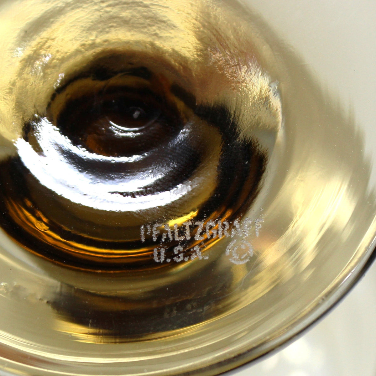 Water Goblets: Pfaltzgraff Village Smoke Brown, Vintage 1976, Choice of Set of 8 or Singles