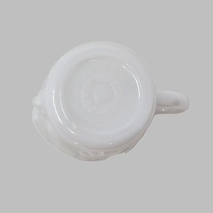 Pitchers / Jugs, Toby Jugs, Federal Glass, Character Colonial Man with Hat, Milk Glass, USA, Vintage
