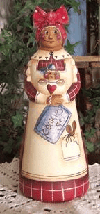 Syrup Bottle: Mrs Butterworth's, Amber Glass, 10", Thatcher Manufacturing, USA, Vintage 1980 - SOLD