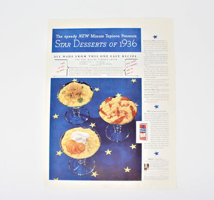 Advertisement, Mazola Oil, 1936, Original Magazine Ad, Vintage