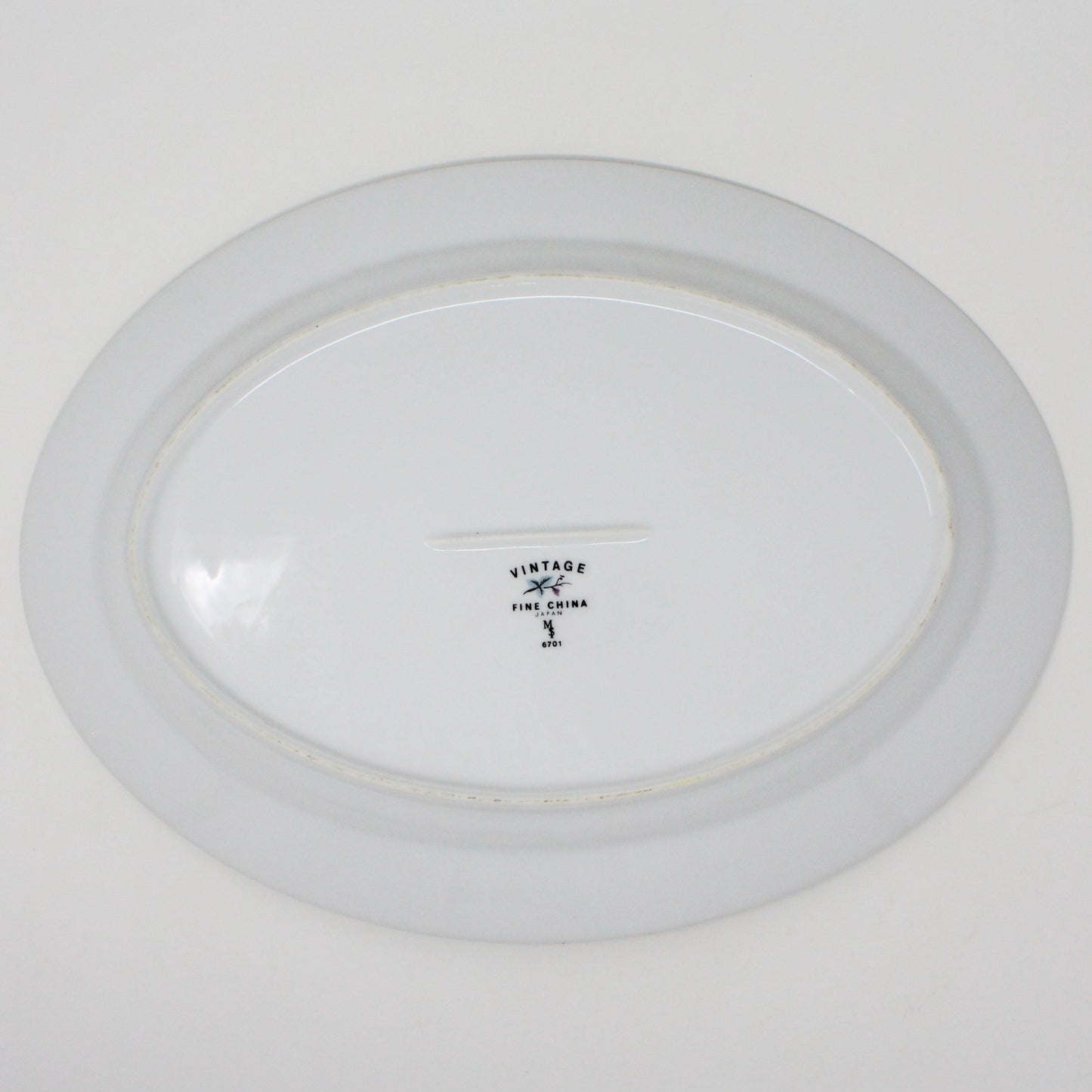 Serving Platter, Fine China of Japan, Vintage 6701, 14"
