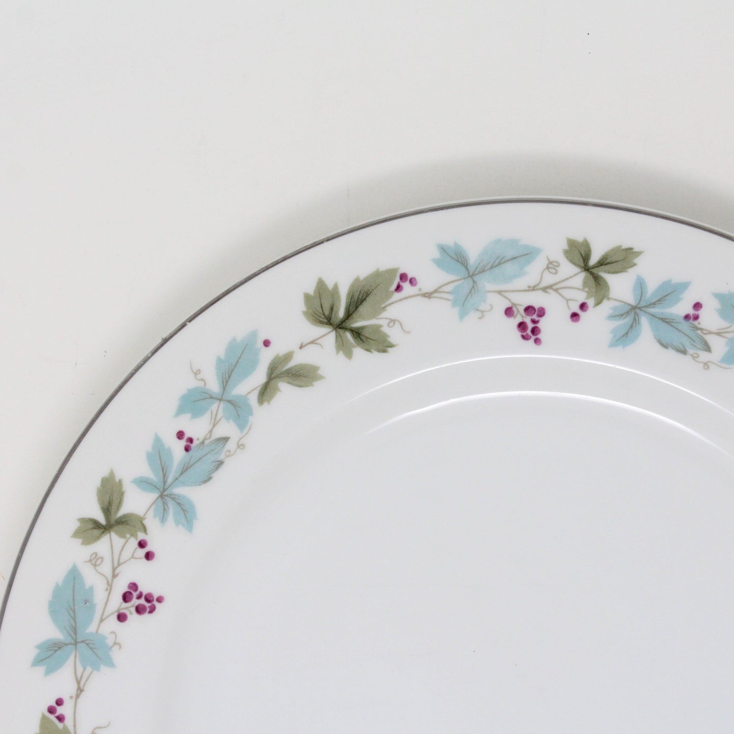 Bread & Butter Plate, Fine China of Japan, Vintage 6701, Grapevine