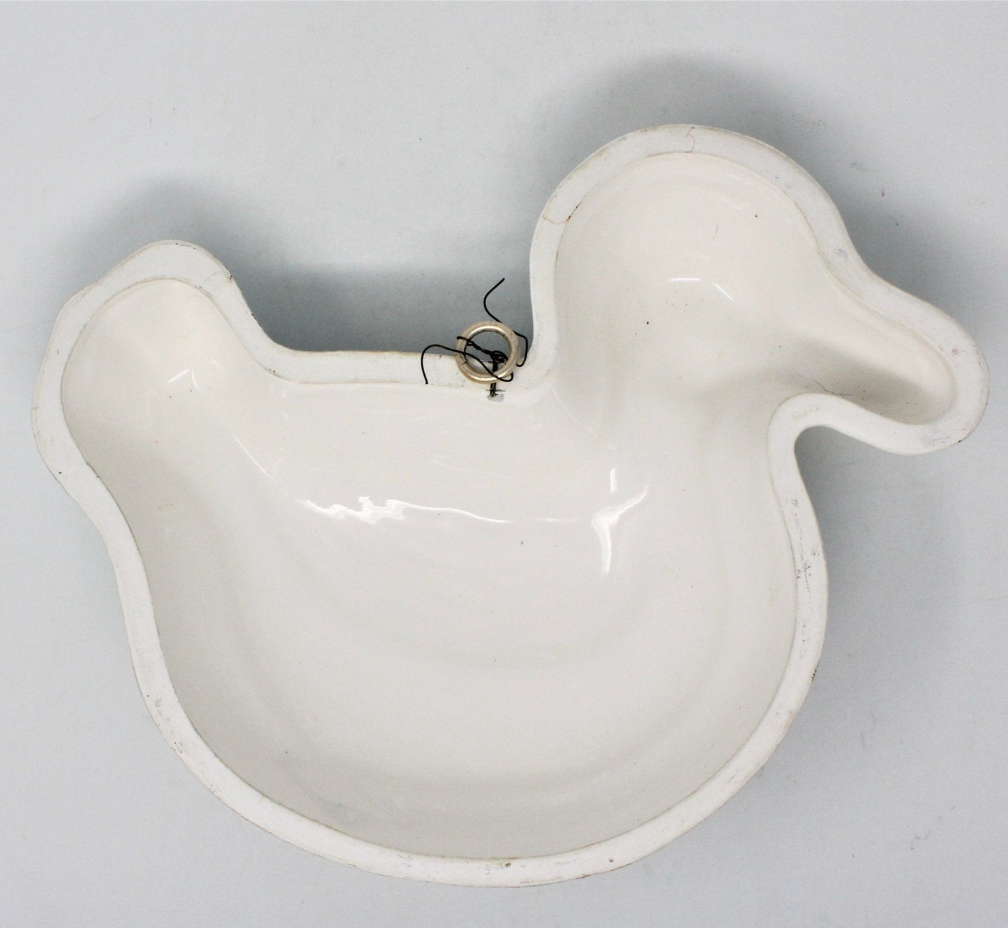 Decorative Mold, Mallard Duck, Ceramic, Hand Painted, Vintage