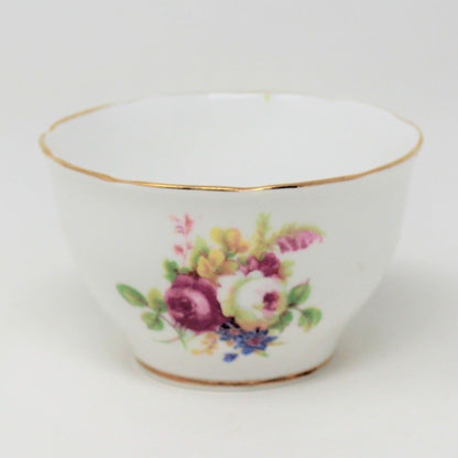 Sugar Bowl, Royal Stuart, Spencer Stevenson, Bone China, Roses, Vintage