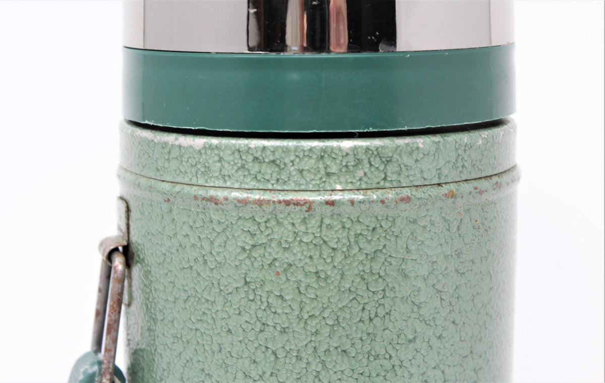 Thermos: Aladdin Stanley Wide Mouth, Hammertone Green, 24 oz Vacuum, Nashville USA, Vintage 1995 - SOLD