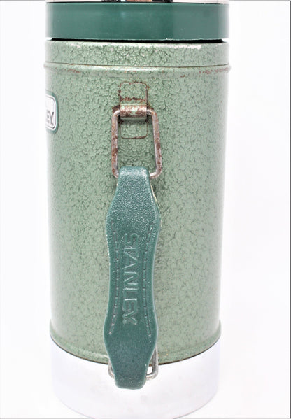 Thermos: Aladdin Stanley Wide Mouth, Hammertone Green, 24 oz Vacuum, Nashville USA, Vintage 1995 - SOLD