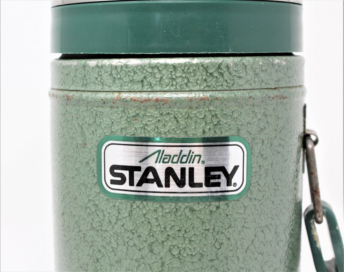 Thermos: Aladdin Stanley Wide Mouth, Hammertone Green, 24 oz Vacuum, Nashville USA, Vintage 1995 - SOLD